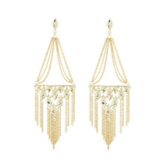 Kendra Scott Mandy Tassel Chandelier Earrings - Picture 1 of 5